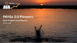 Paygo Lab report / Baobab+